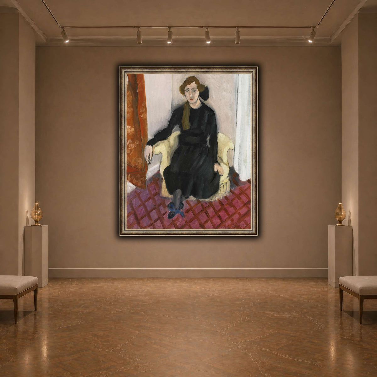 Jeune_fille_Henri_Matisse dark neutral-agallery