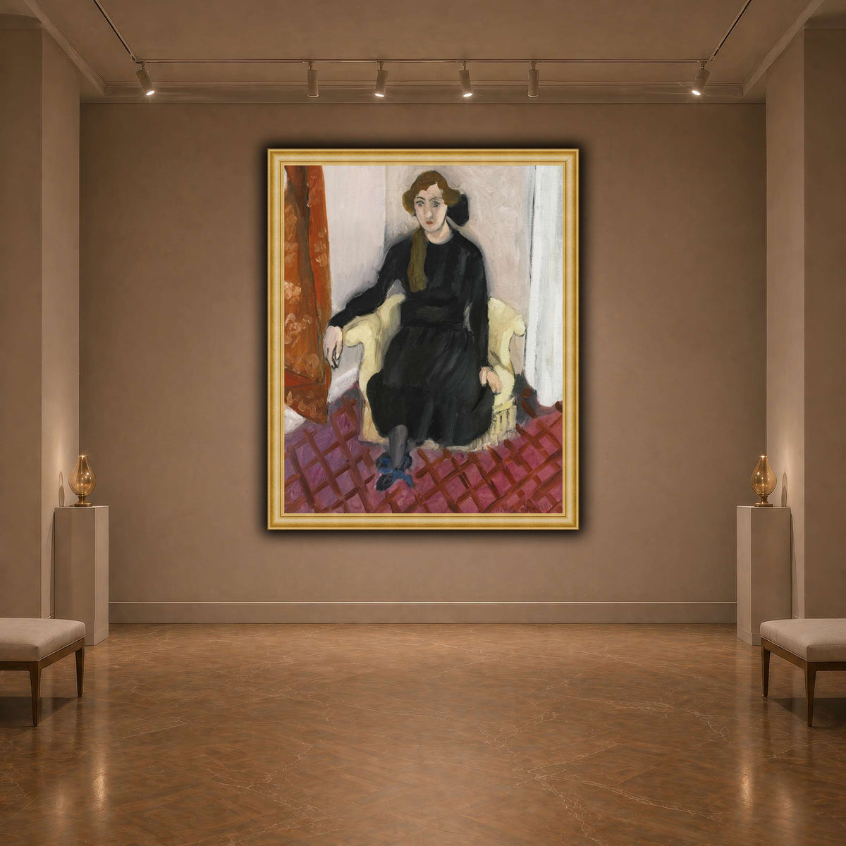 Jeune_fille_Henri_Matisse dark neutral-agallery