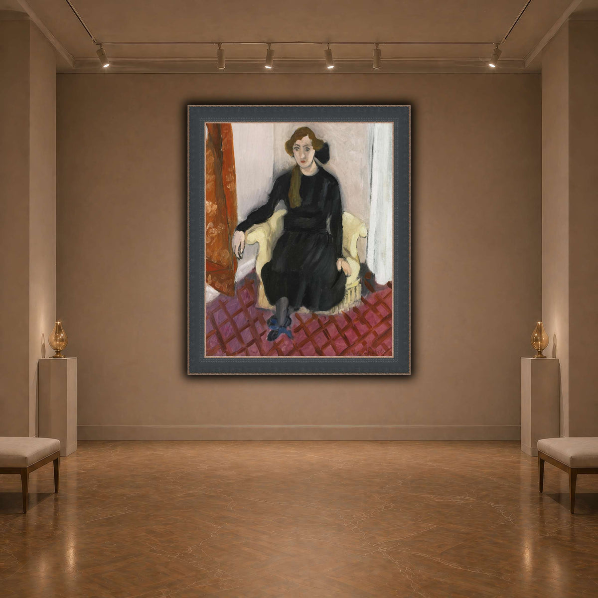 Jeune_fille_Henri_Matisse dark neutral-agallery