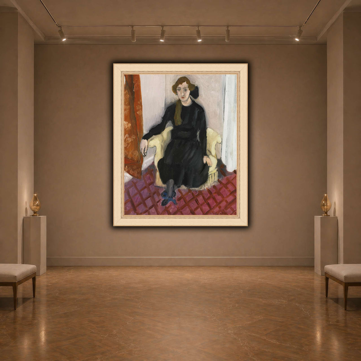 Jeune_fille_Henri_Matisse dark neutral-agallery