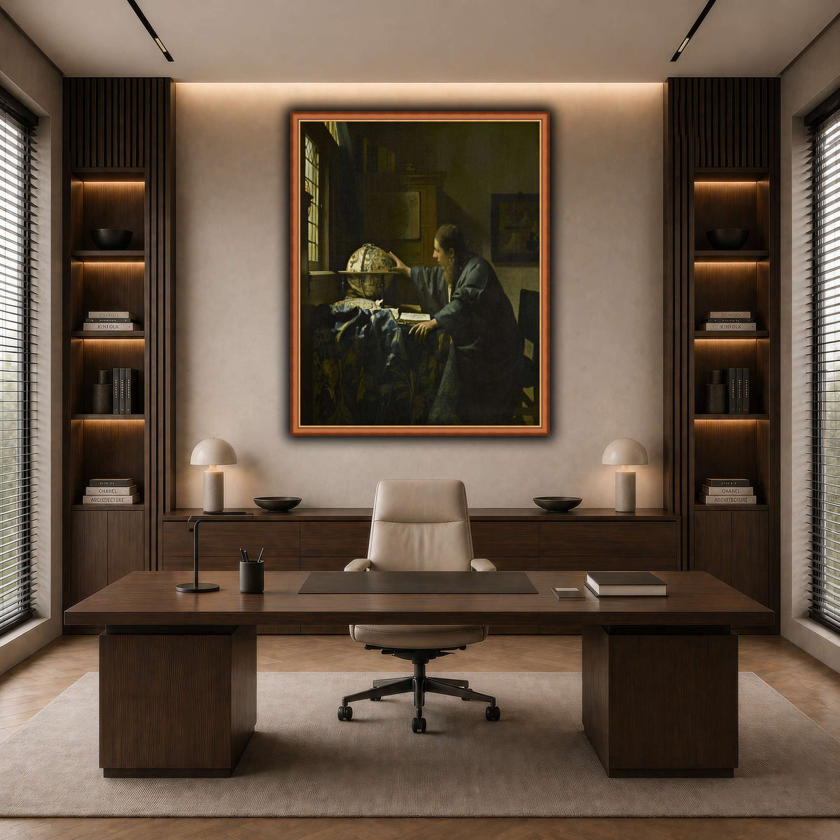 Johannes_Vermeer_-_The_Astronomer_-_1668 dark neutral-office