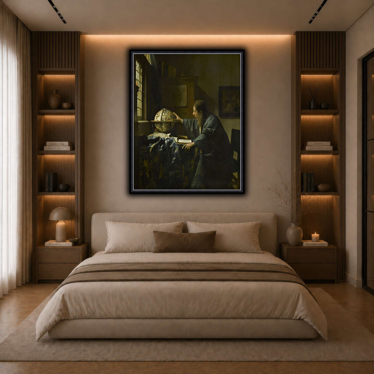 Johannes_Vermeer_-_The_Astronomer_-_1668 dark neutral-bedroom