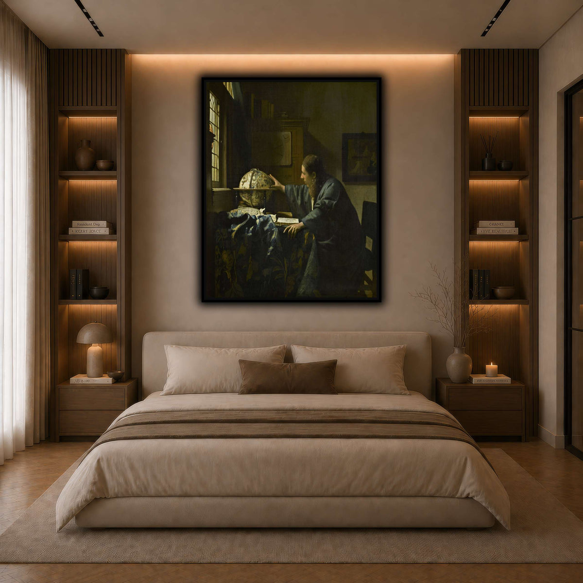 Johannes_Vermeer_-_The_Astronomer_-_1668 dark neutral-bedroom