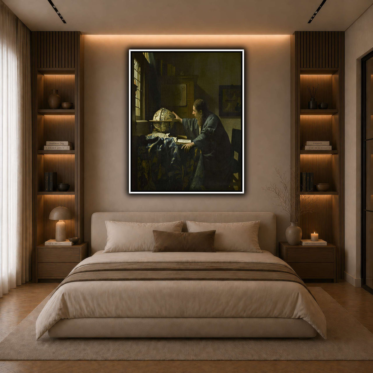 Johannes_Vermeer_-_The_Astronomer_-_1668 dark neutral-bedroom