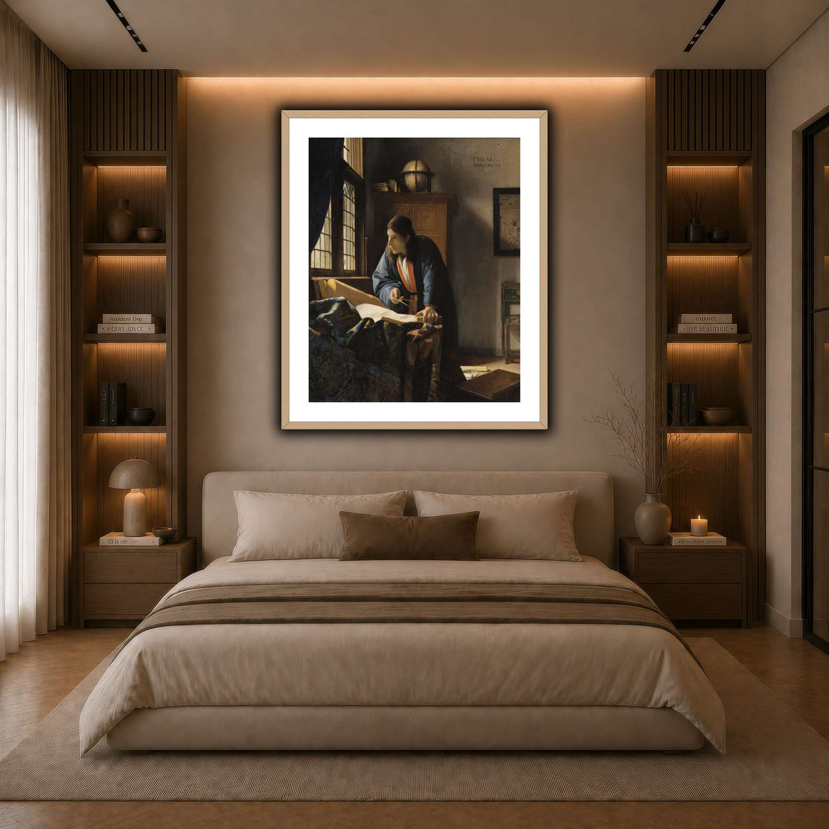 Johannes_Vermeer_-_The_Geographer dark neutral-bedroom