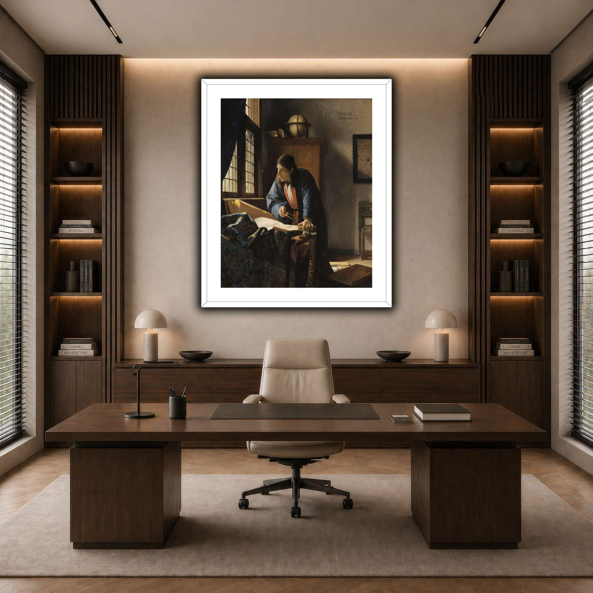 Johannes_Vermeer_-_The_Geographer dark neutral-office
