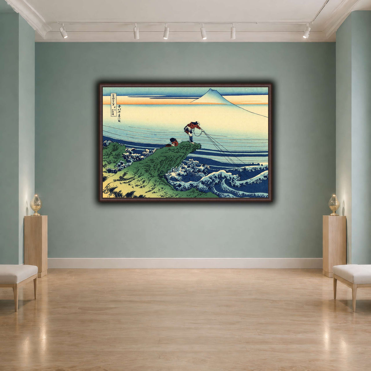 Kajikazawa_in_Kai_province_Katsushika Hokusai  cool-agallery