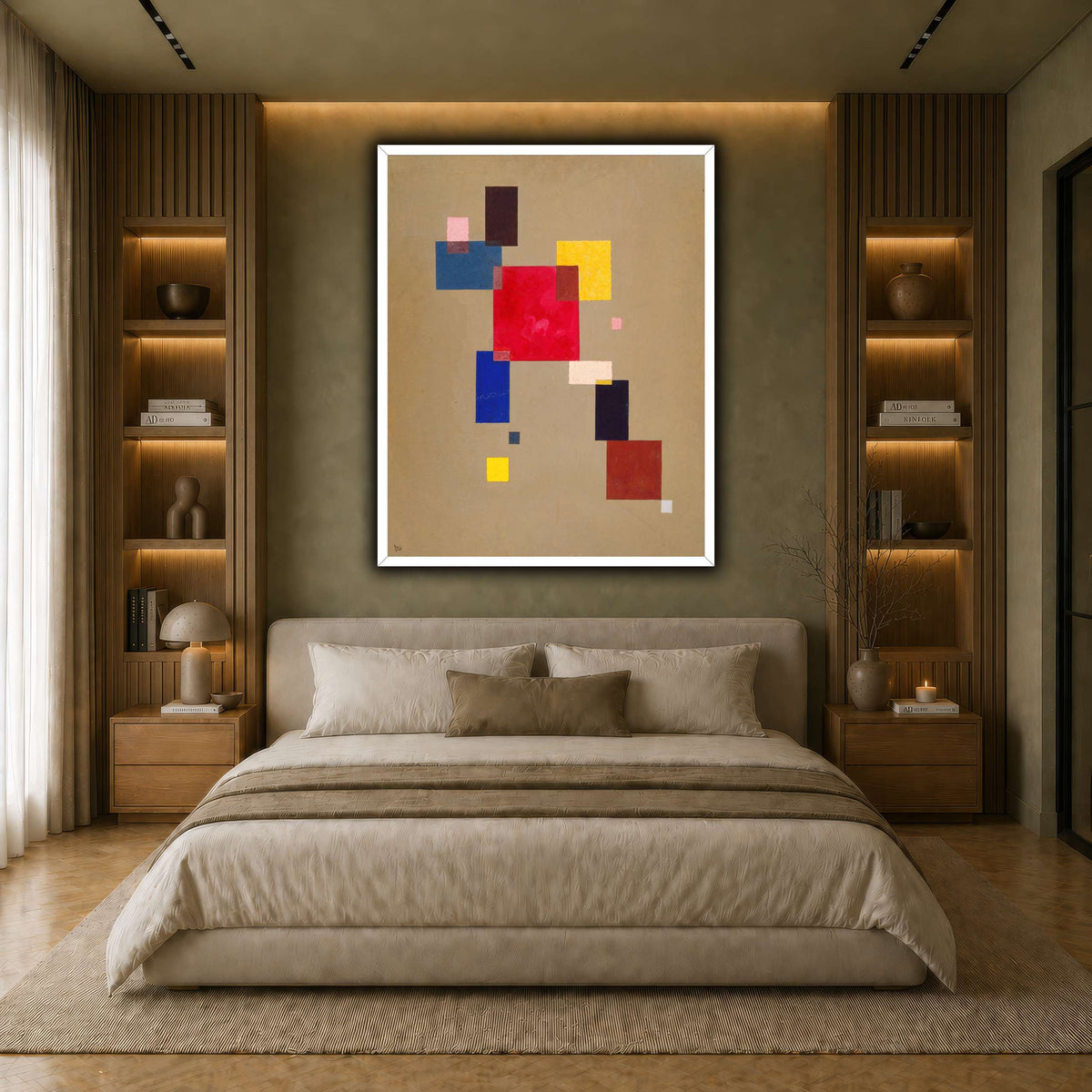 Kandinsky_-_13_Rechtecke,_1930 earth-bedroom