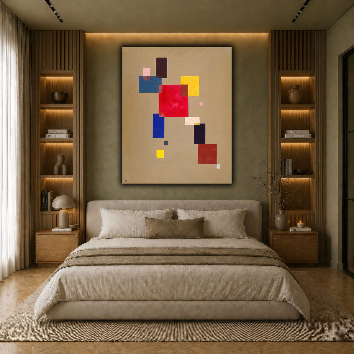 Kandinsky_-_13_Rechtecke,_1930 earth-bedroom