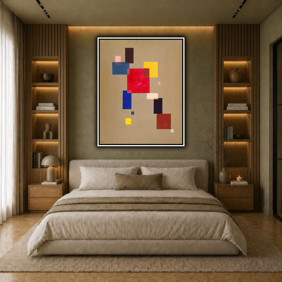 Kandinsky_-_13_Rechtecke,_1930 earth-bedroom