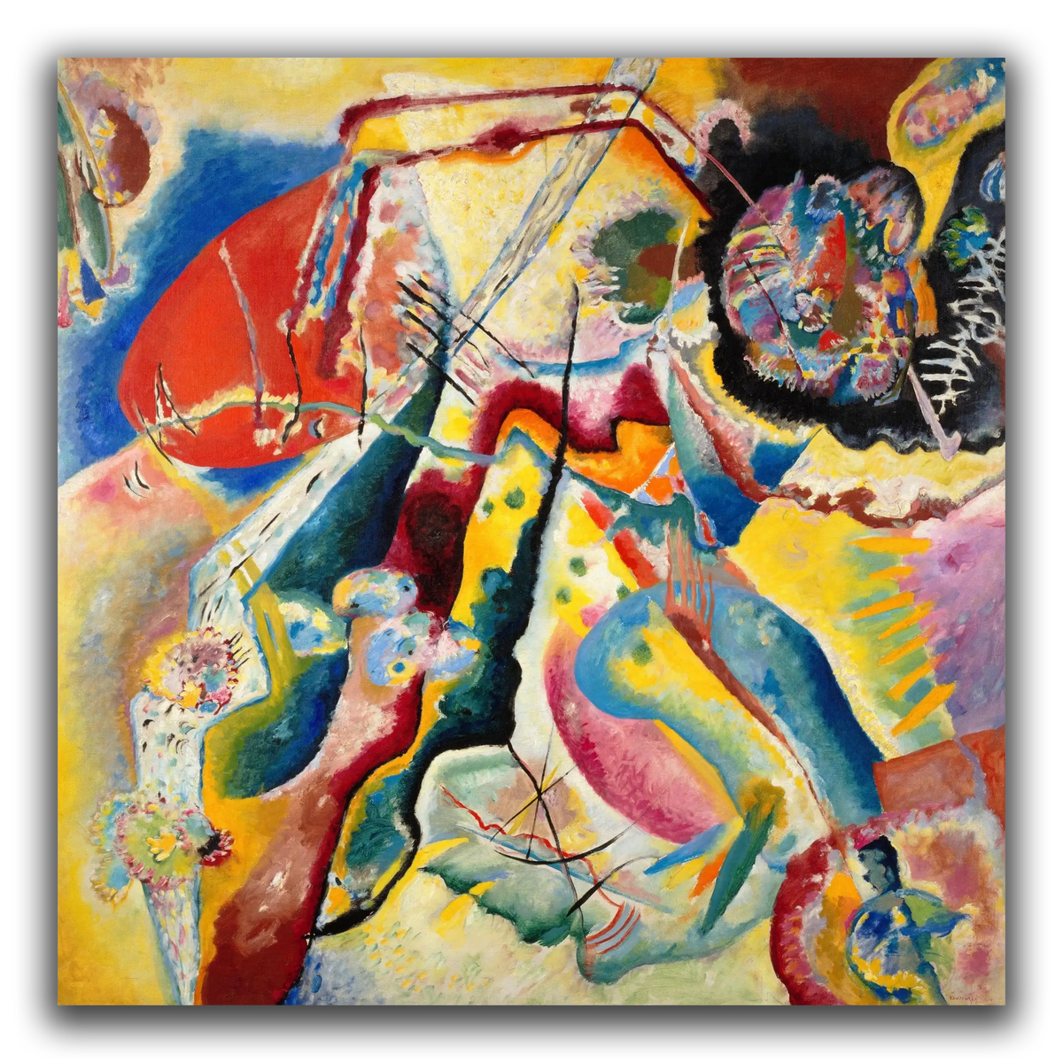 Kandinsky_-_Bild_mit_rotem_Fleck,_Pompidou