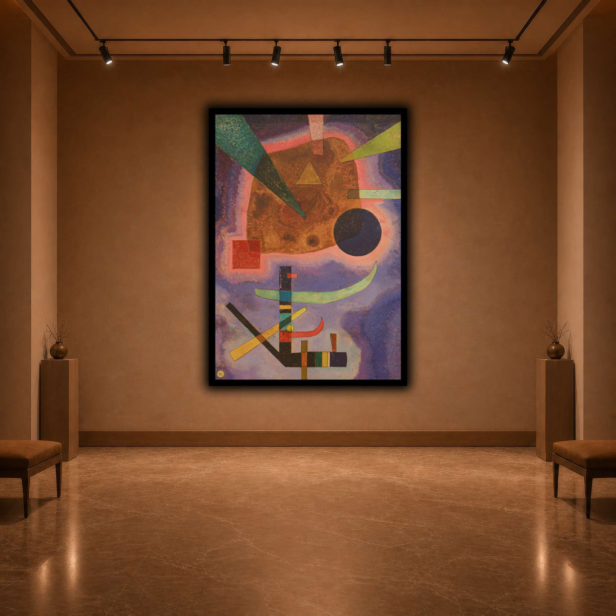Kandinsky_-_Drei_Elemente_(1925) warm-agallery