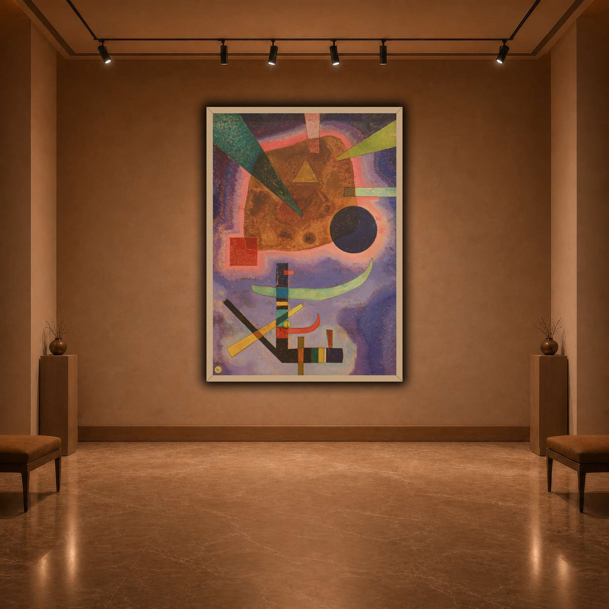 Kandinsky_-_Drei_Elemente_(1925) warm-agallery