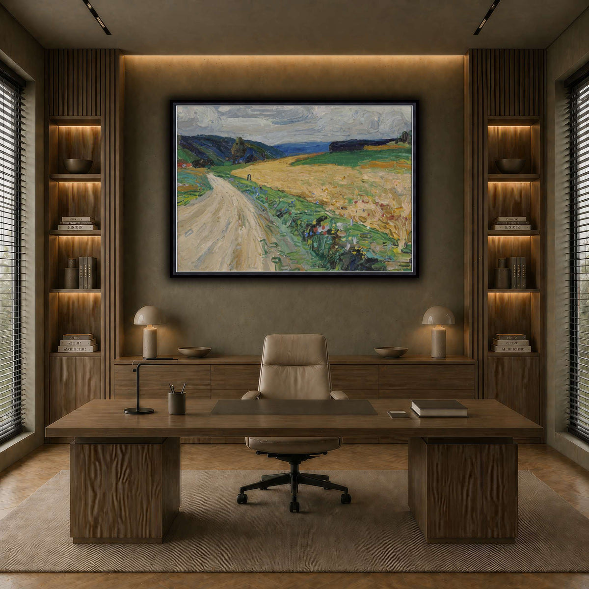 Kandinsky_-_Kallmünz_–_Naturstudie_zur_gelben_Postkutsche,_Sommer_1903 earth-office