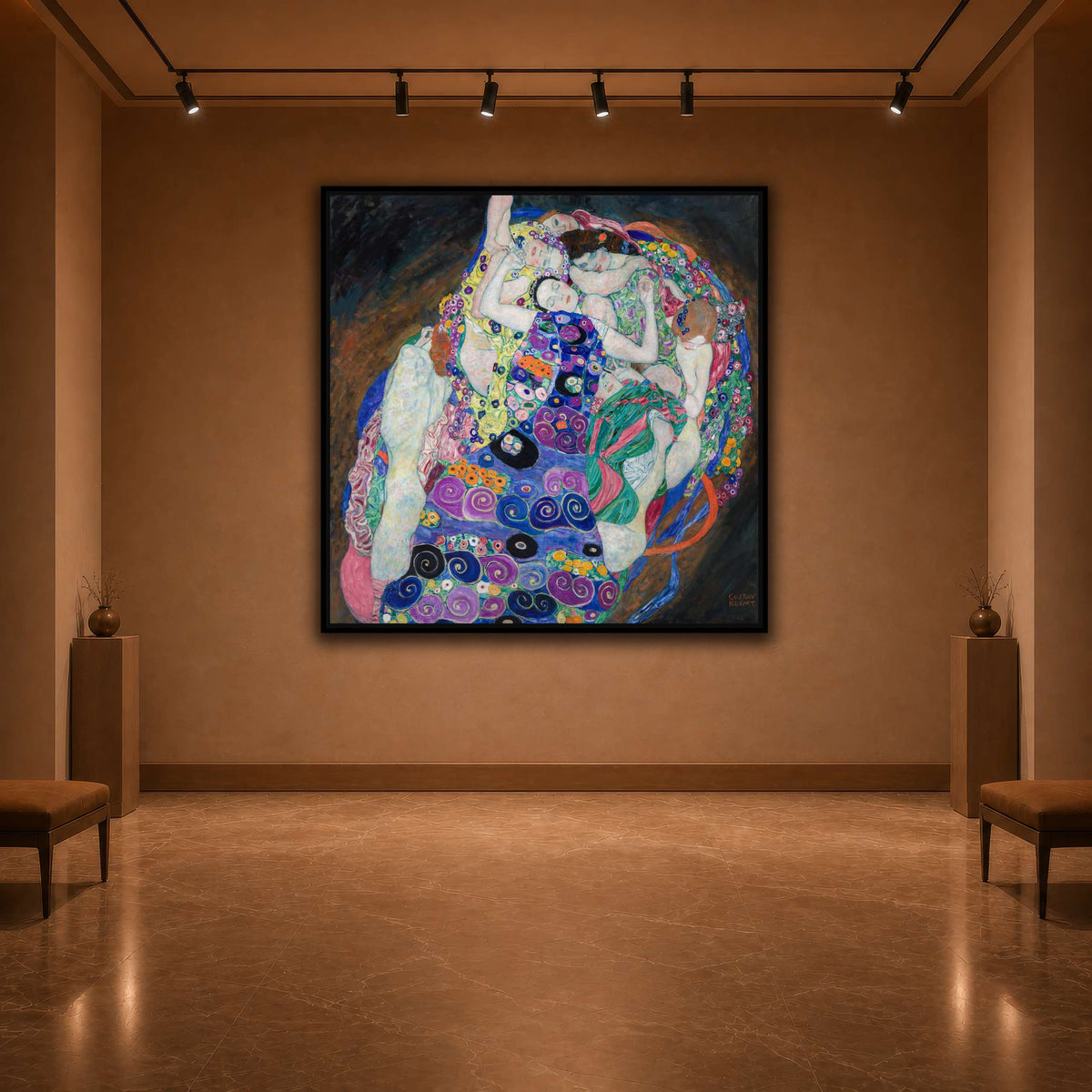 KlimtDieJungfrau warm-agallery