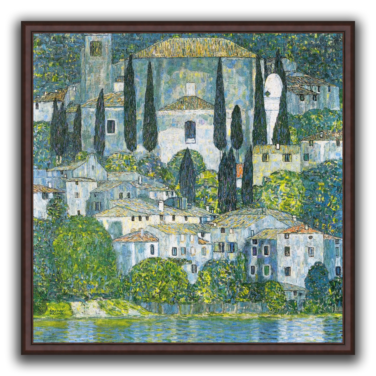 Klimt_-_Kirche_in_Cassone_-_1913