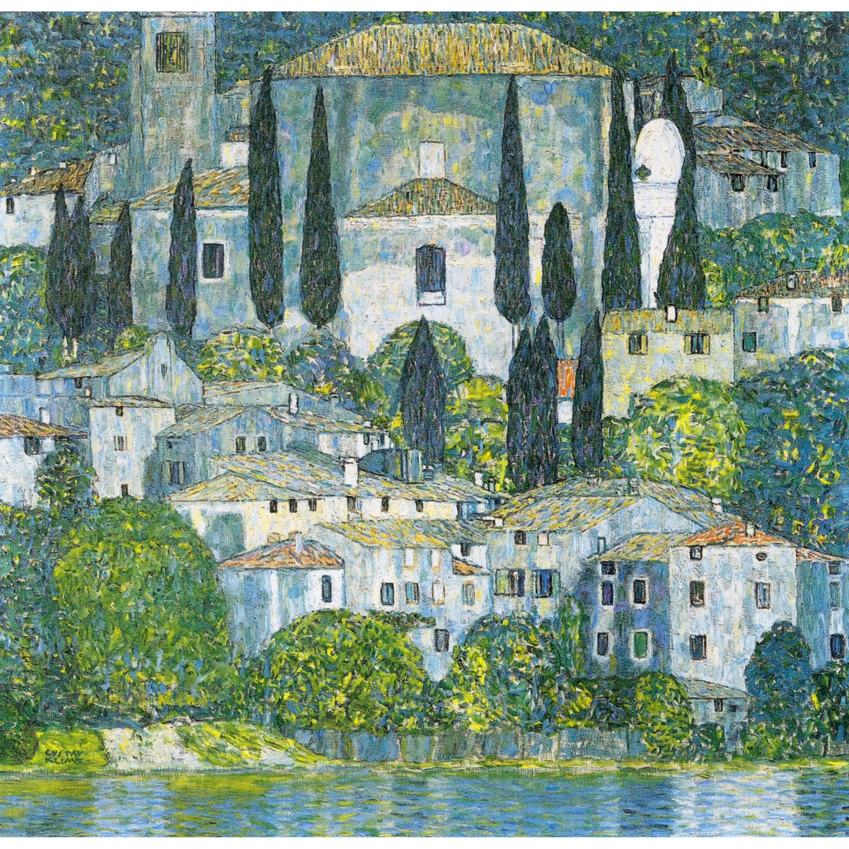 Klimt_-_Kirche_in_Cassone_-_1913