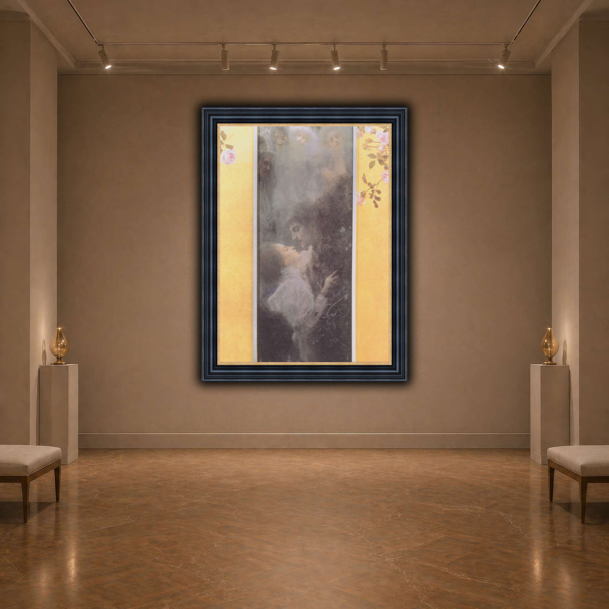 Klimt_-_Liebe_-_1895 dark neutral-agallery
