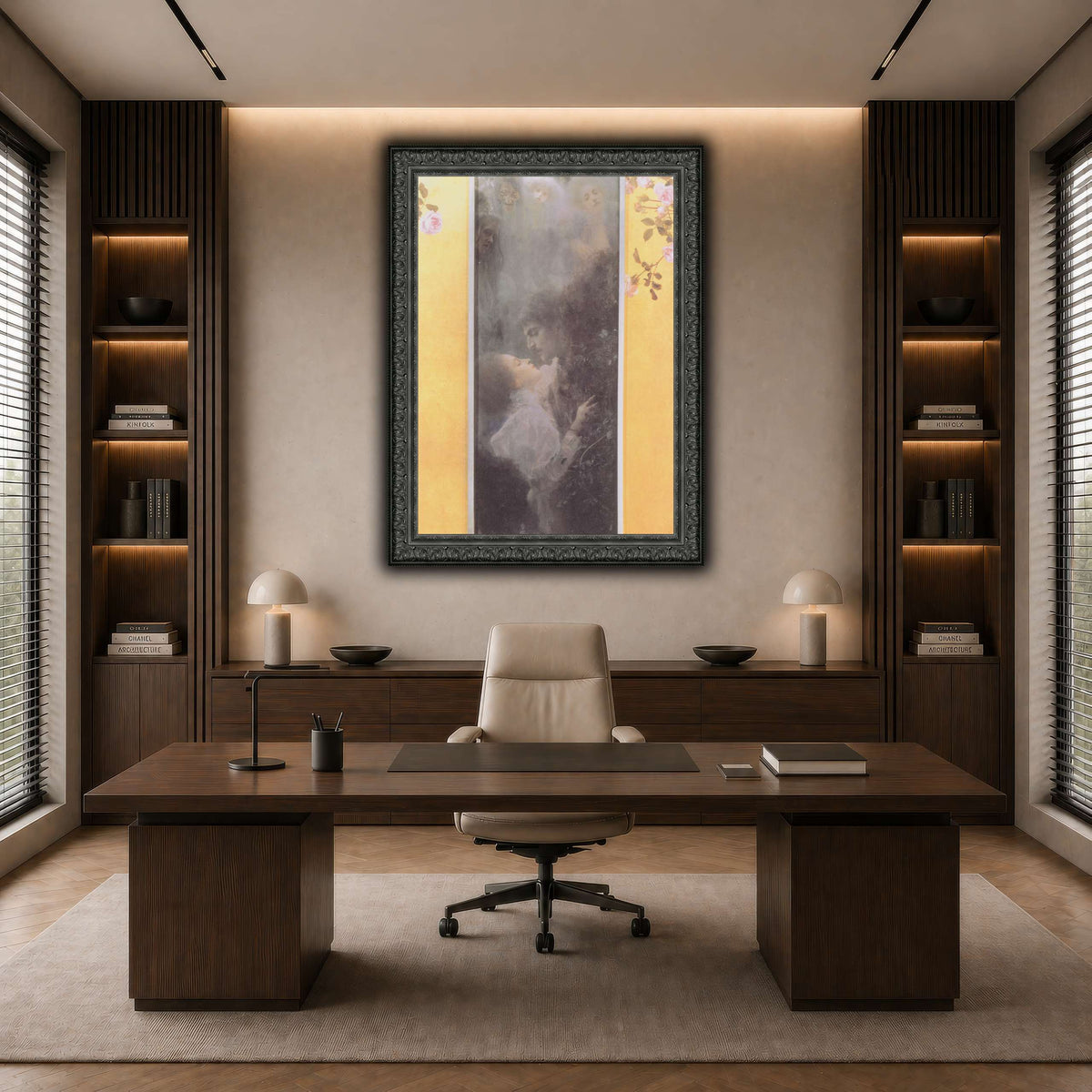 Klimt_-_Liebe_-_1895 dark neutral-office