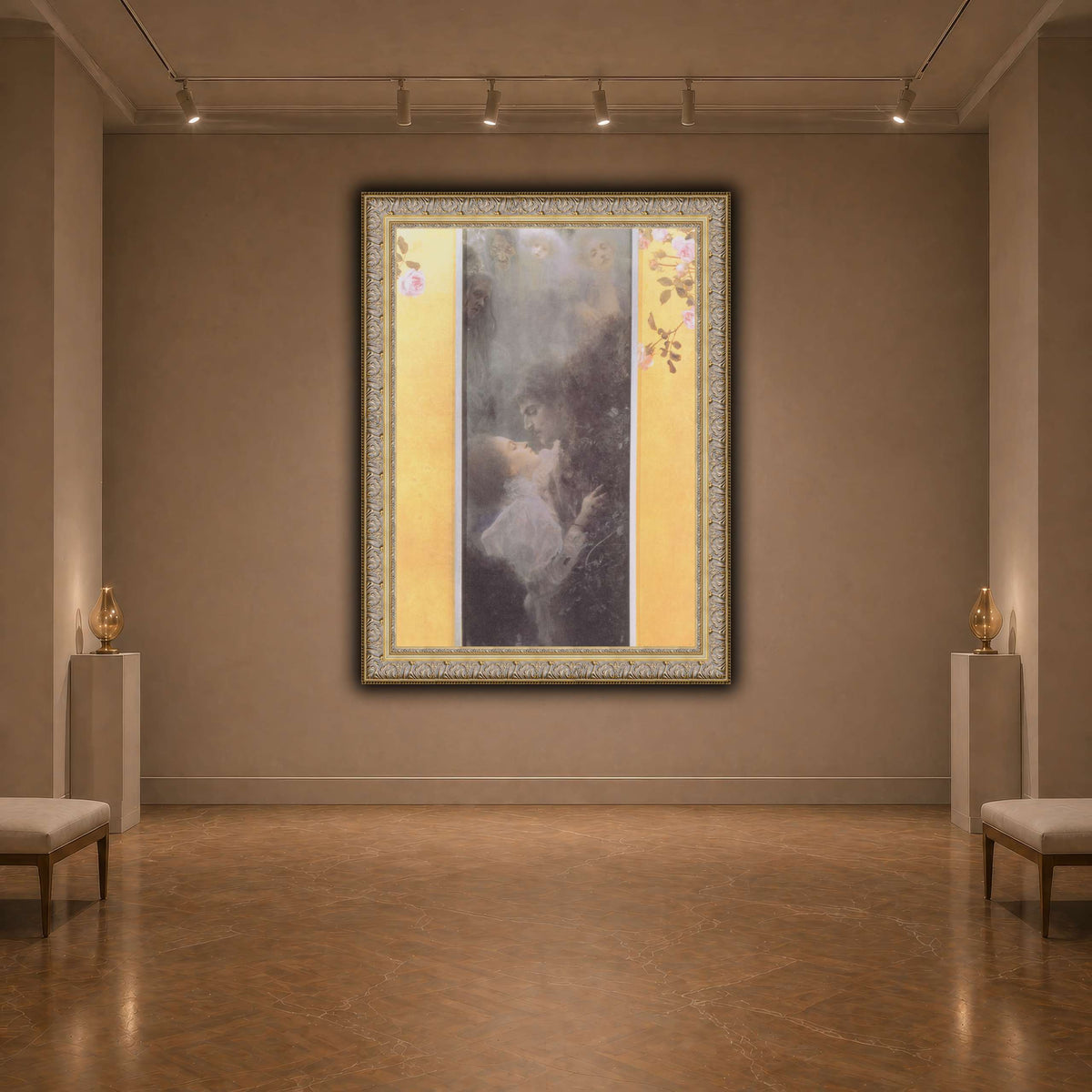 Klimt_-_Liebe_-_1895 dark neutral-agallery