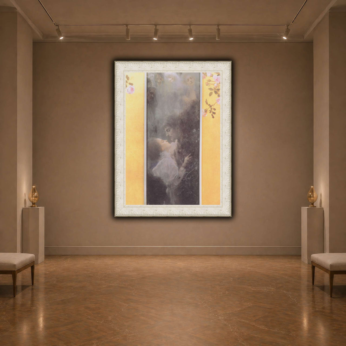 Klimt_-_Liebe_-_1895 dark neutral-agallery