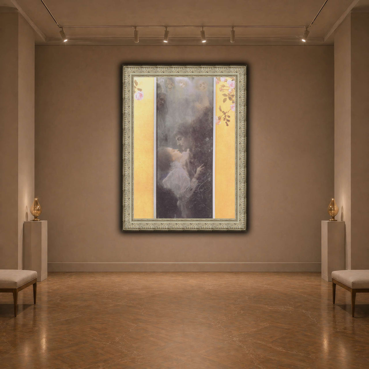 Klimt_-_Liebe_-_1895 dark neutral-agallery