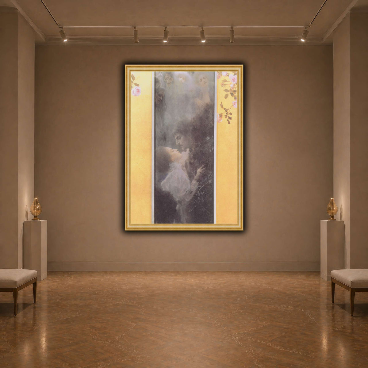 Klimt_-_Liebe_-_1895 dark neutral-agallery