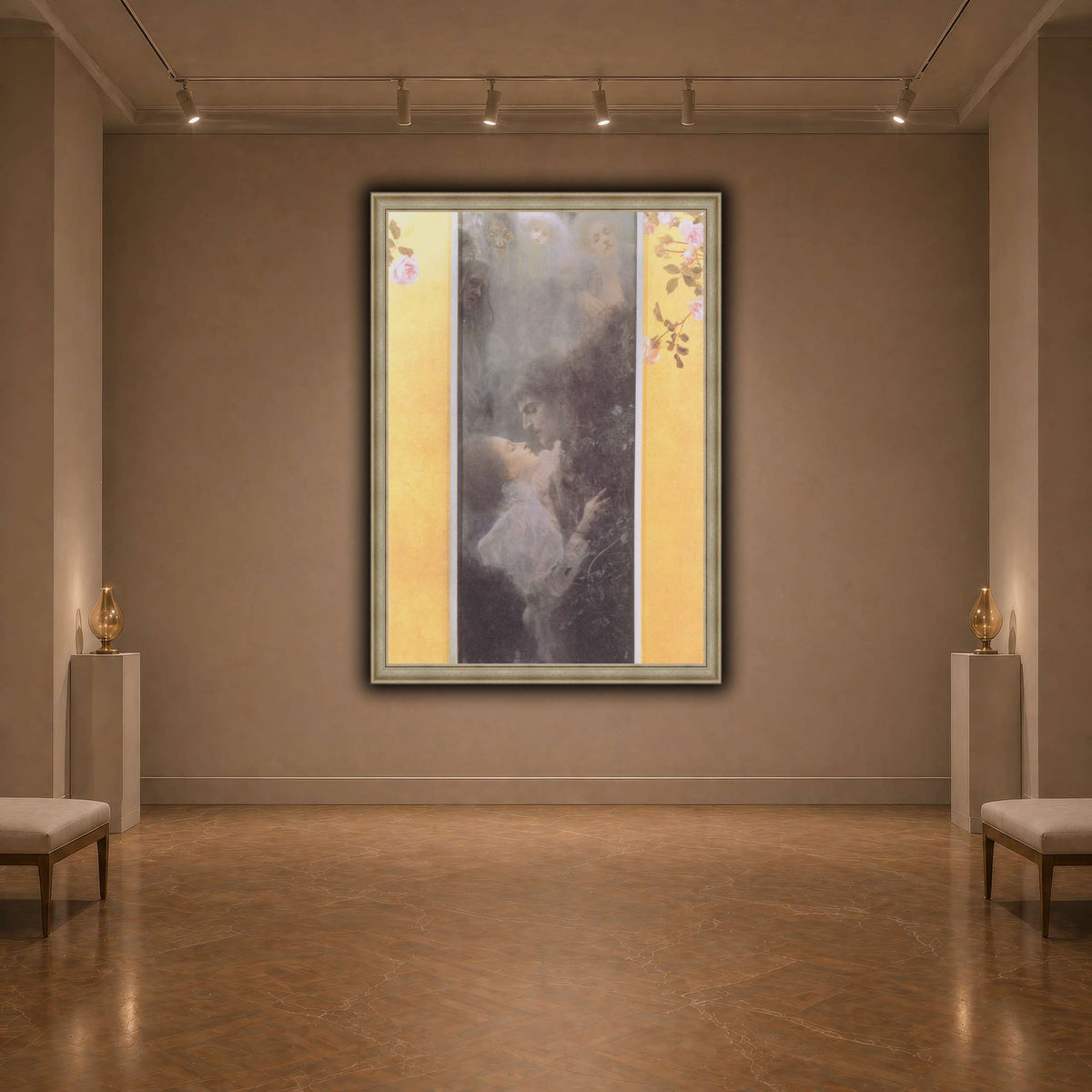 Klimt_-_Liebe_-_1895 dark neutral-agallery