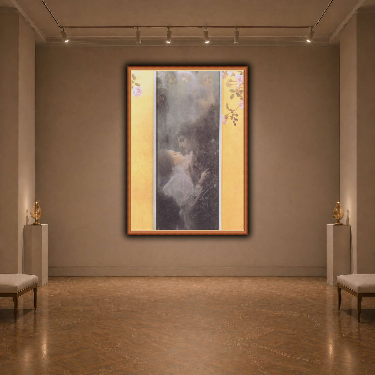 Klimt_-_Liebe_-_1895 dark neutral-agallery