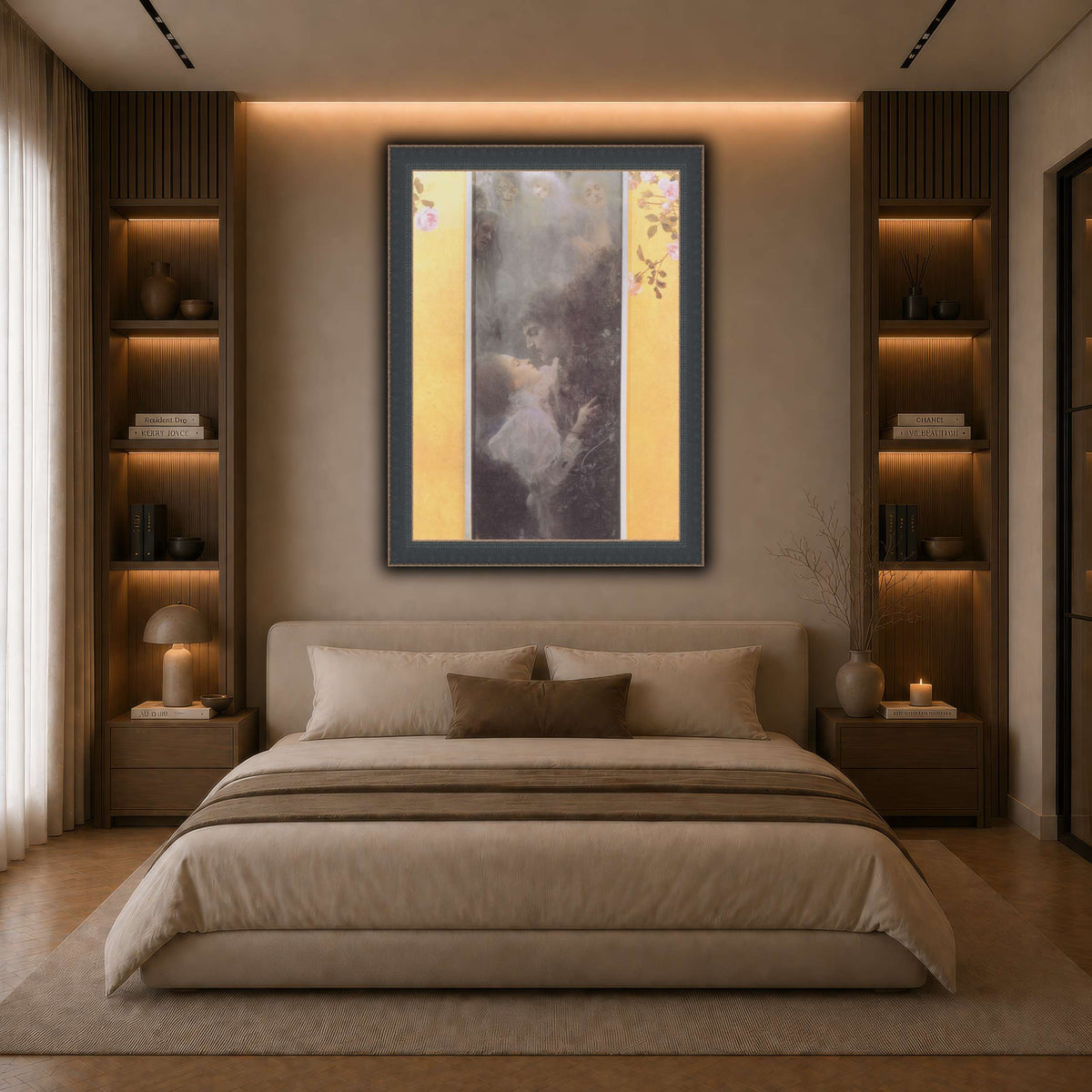 Klimt_-_Liebe_-_1895 dark neutral-bedroom