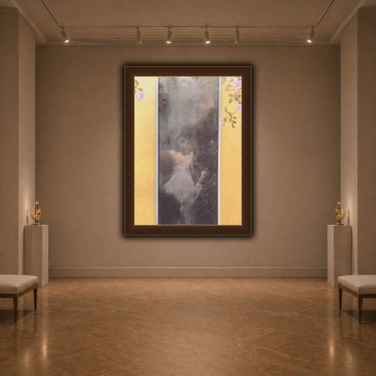 Klimt_-_Liebe_-_1895 dark neutral-agallery