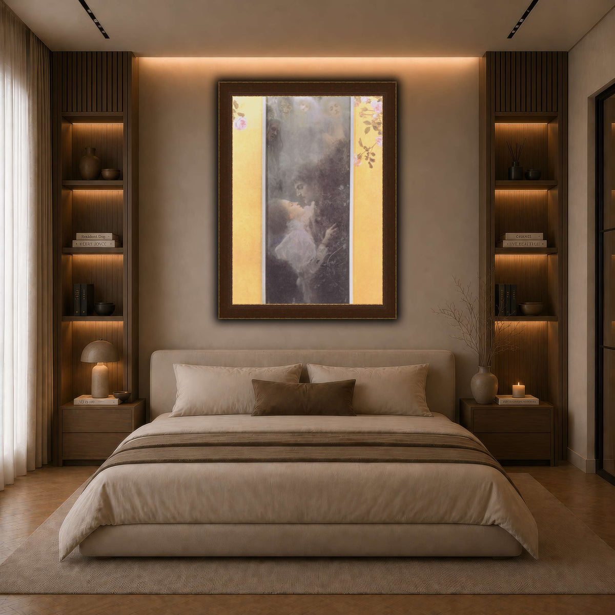 Klimt_-_Liebe_-_1895 dark neutral-bedroom