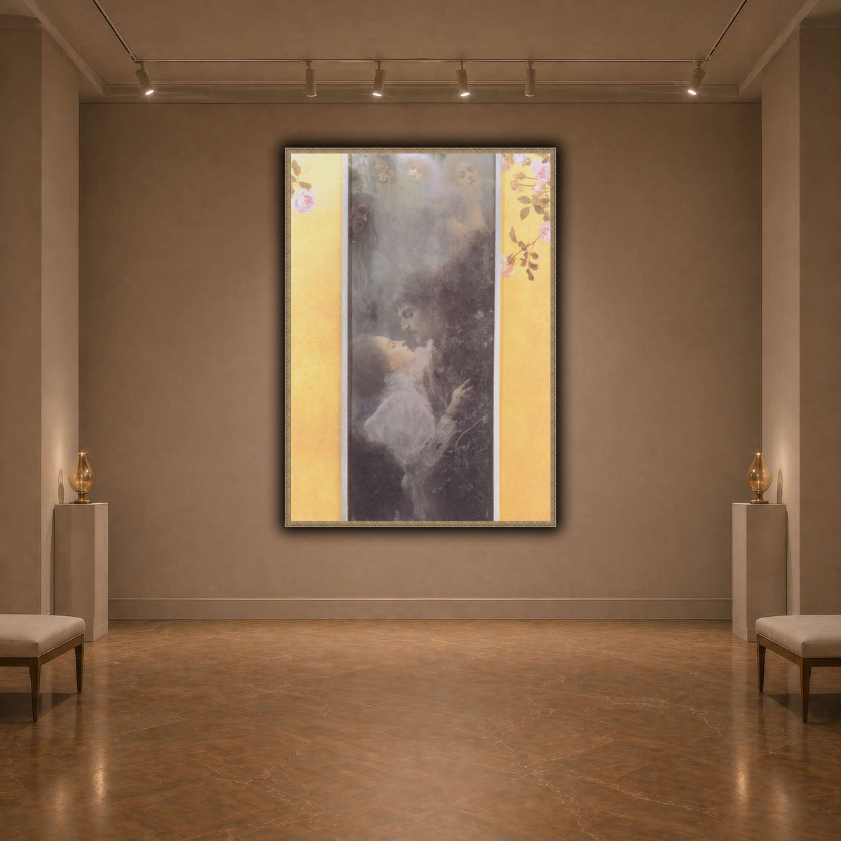 Klimt_-_Liebe_-_1895 dark neutral-agallery
