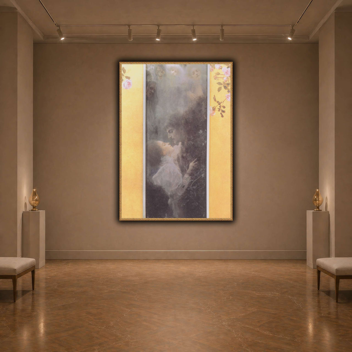 Klimt_-_Liebe_-_1895 dark neutral-agallery