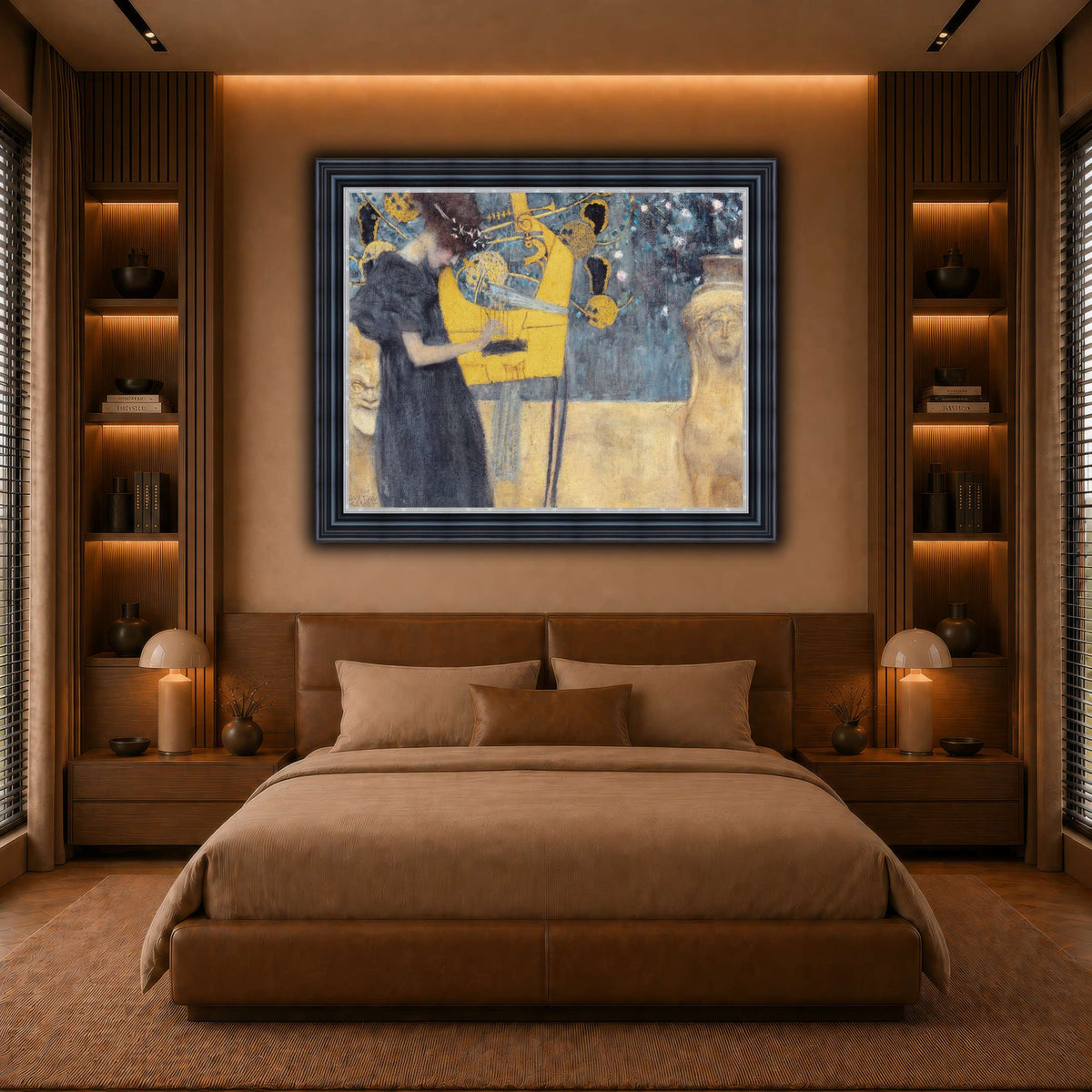 Klimt_-_Musik1 warm-bedroom