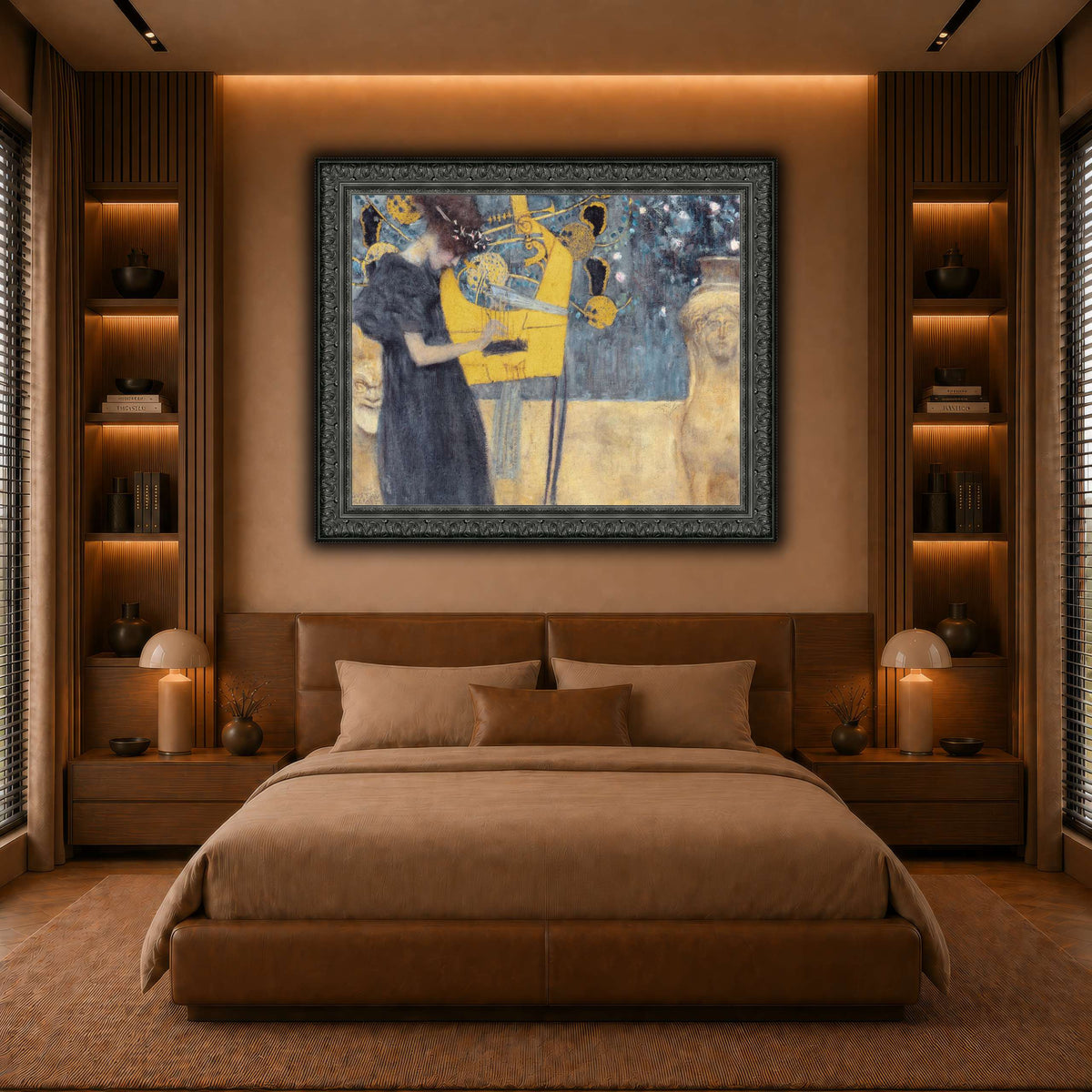 Klimt_-_Musik1 warm-bedroom