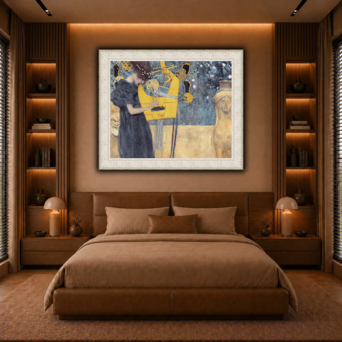 Klimt_-_Musik1 warm-bedroom