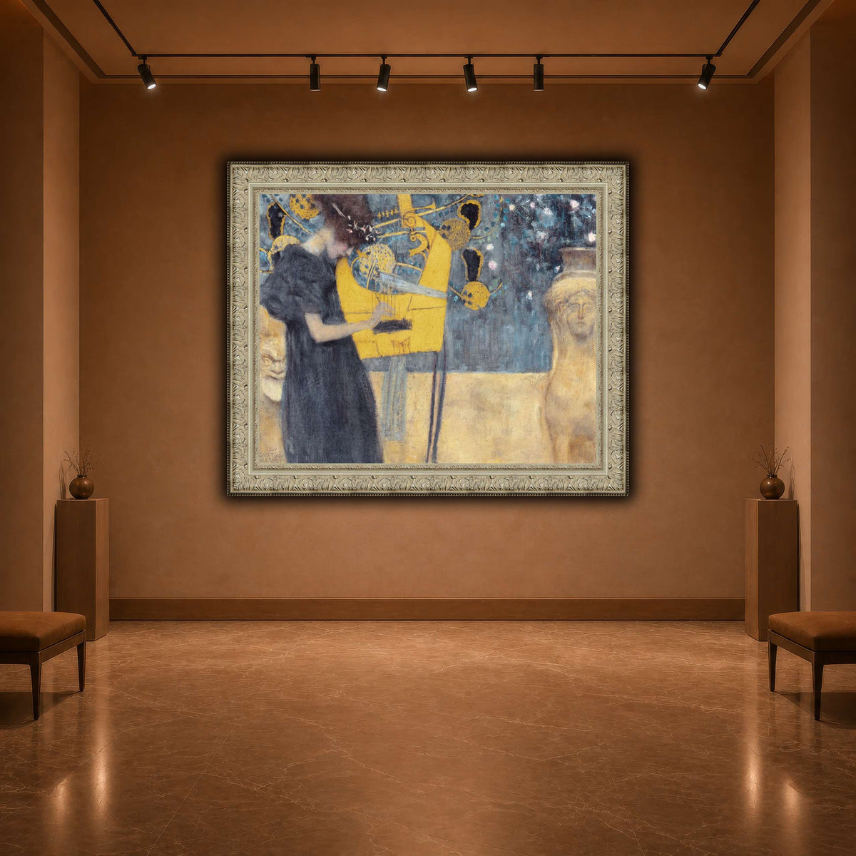Klimt_-_Musik1 warm-agallery