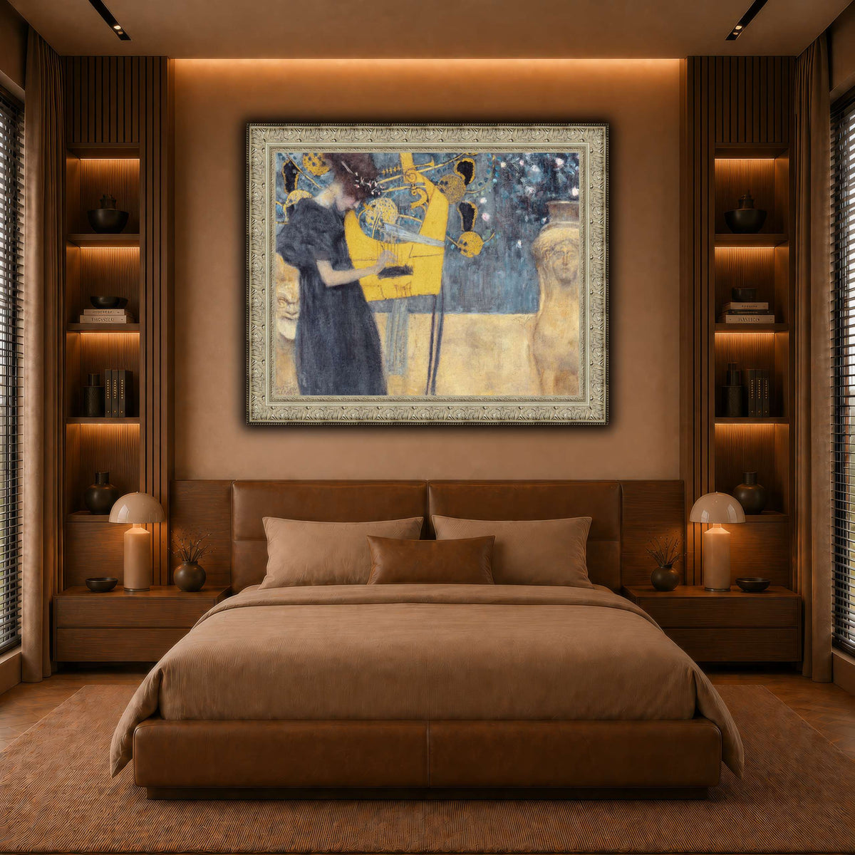 Klimt_-_Musik1 warm-bedroom