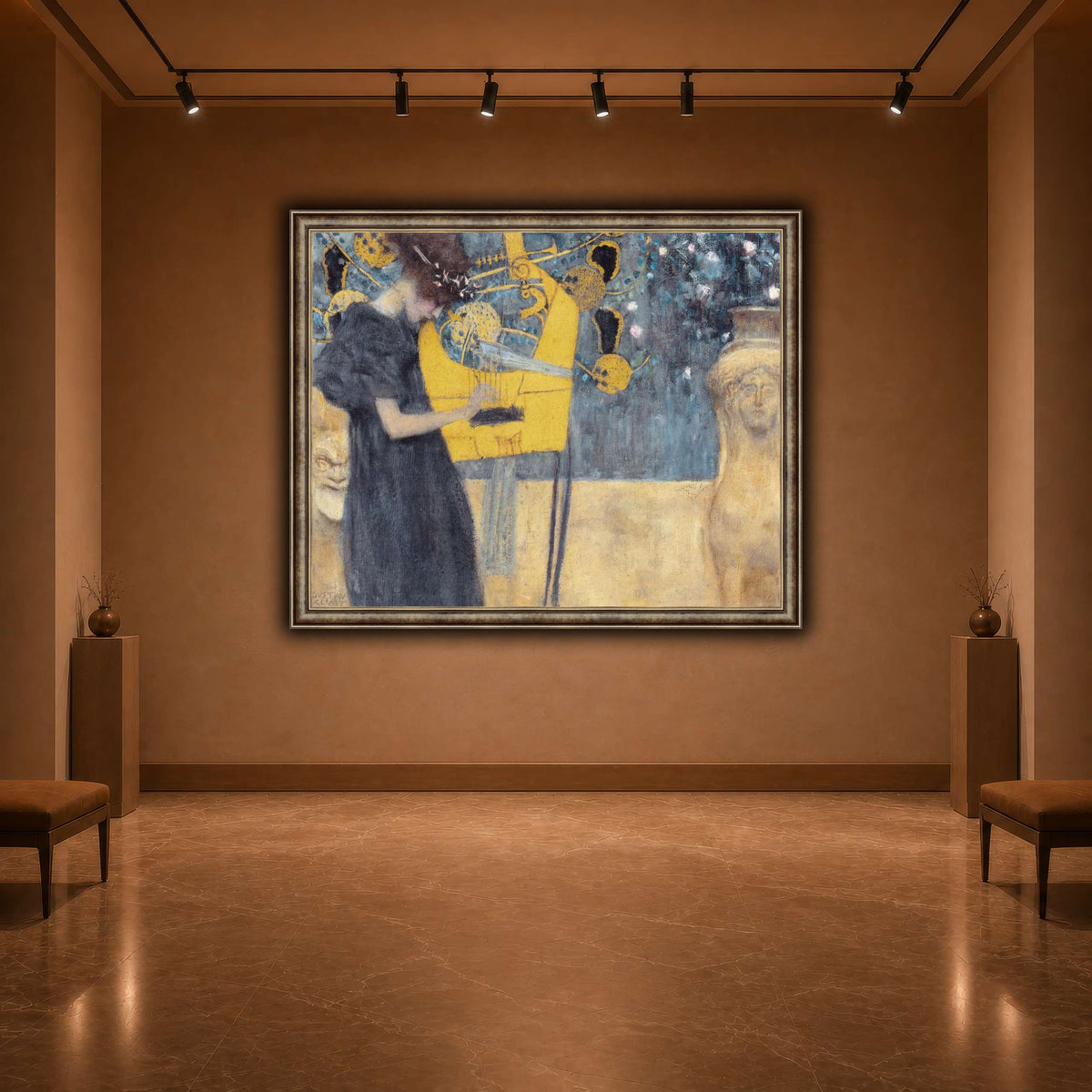 Klimt_-_Musik1 warm-agallery