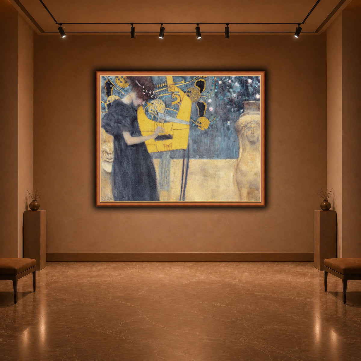 Klimt_-_Musik1 warm-agallery