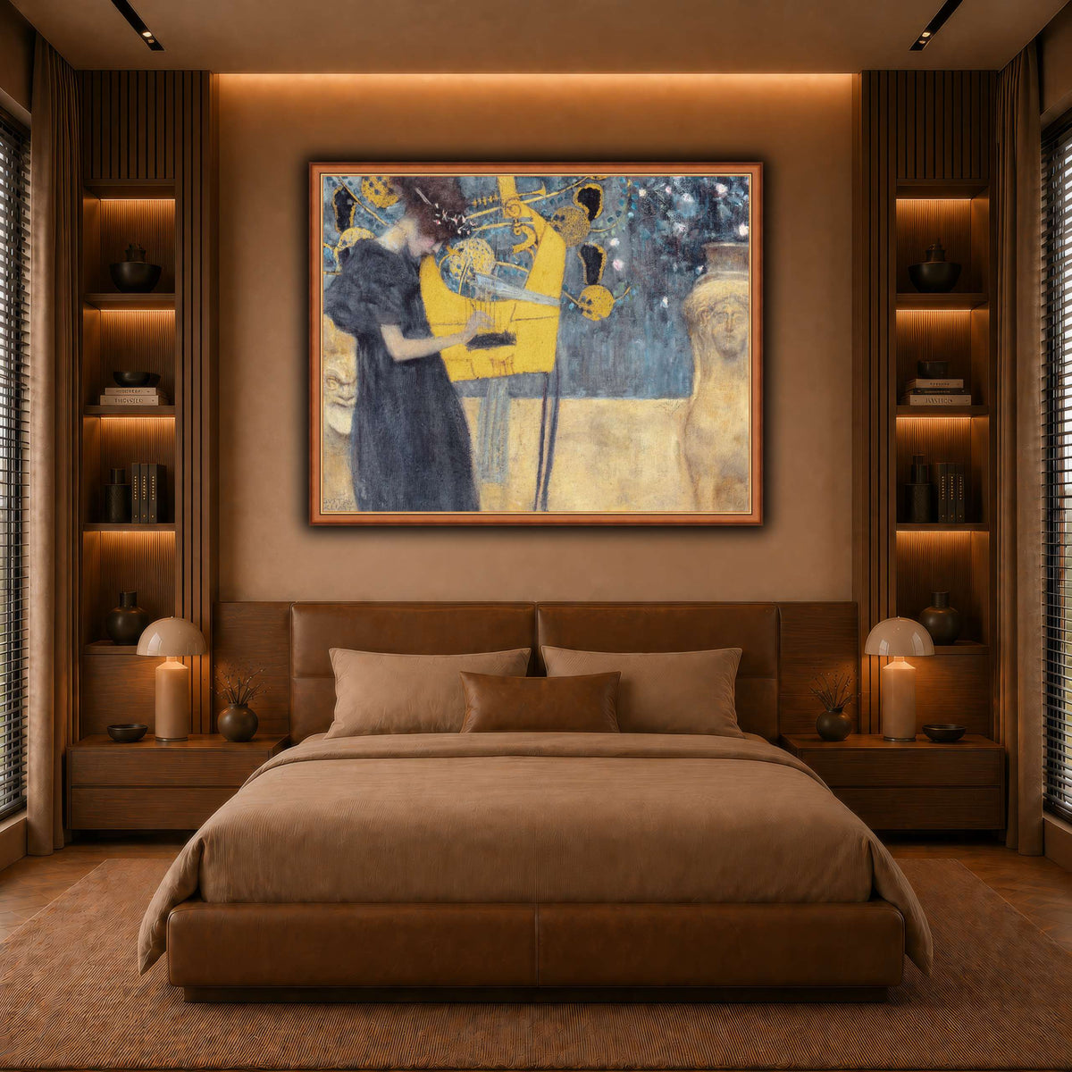 Klimt_-_Musik1 warm-bedroom