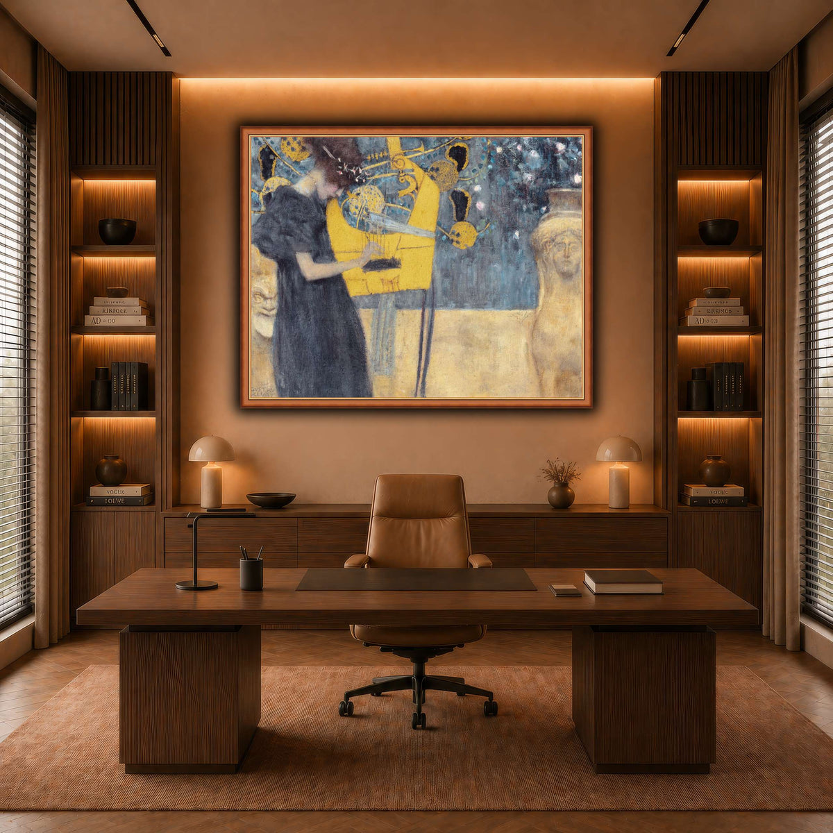Klimt_-_Musik1 warm-office