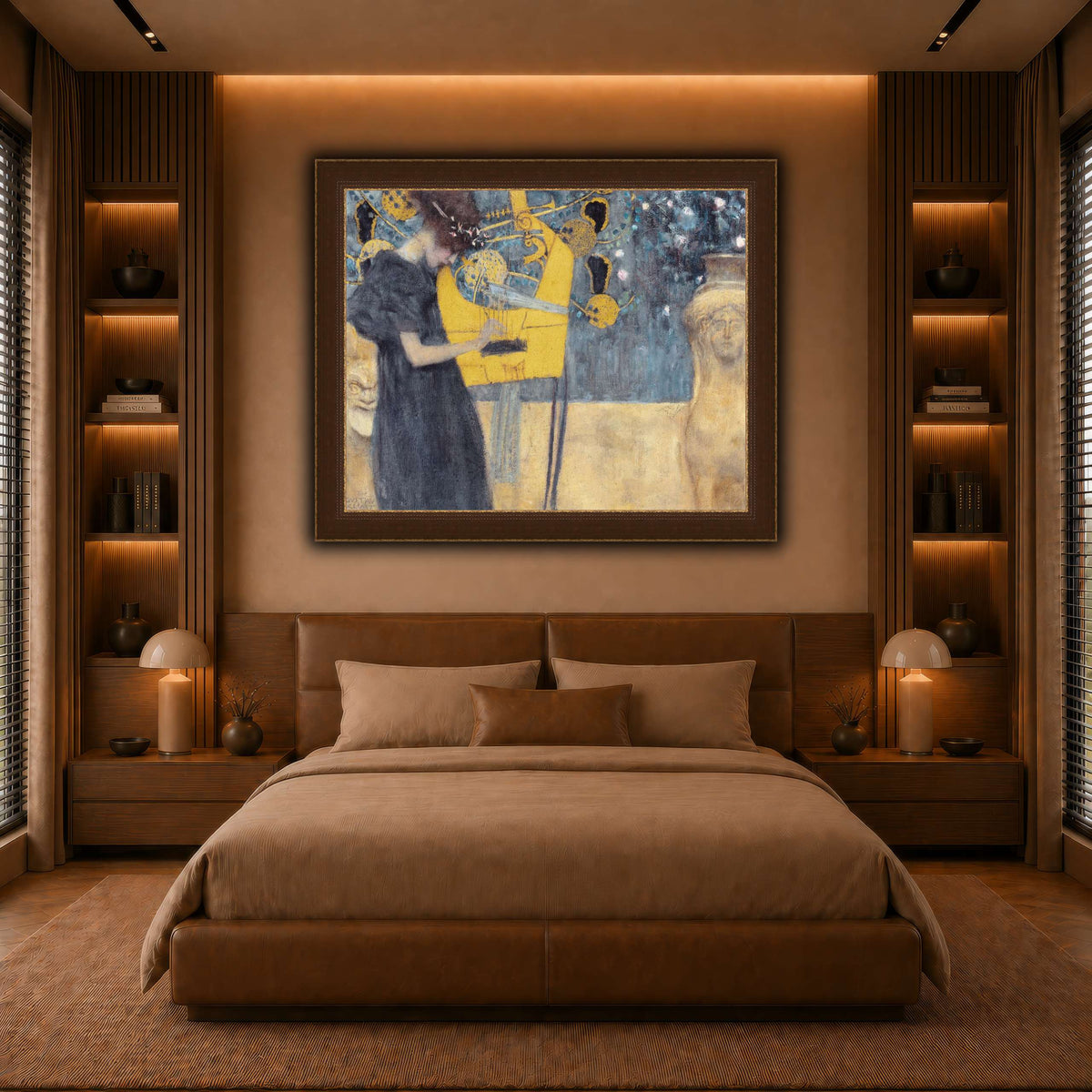 Klimt_-_Musik1 warm-bedroom