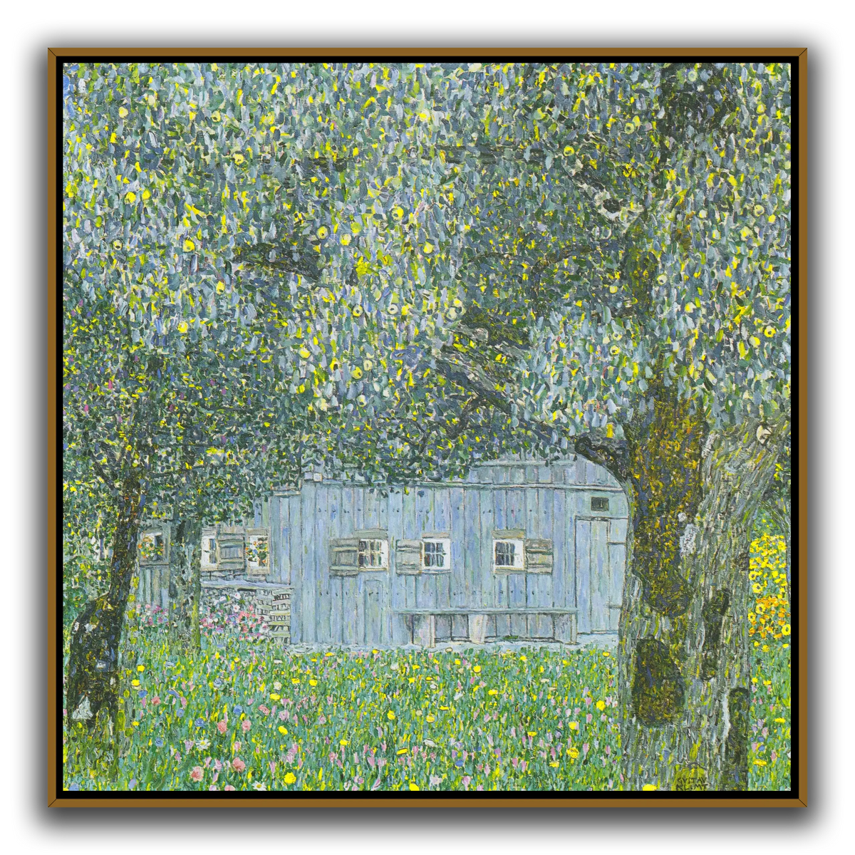 Klimt_-_Oberösterreichisches_Bauernhaus