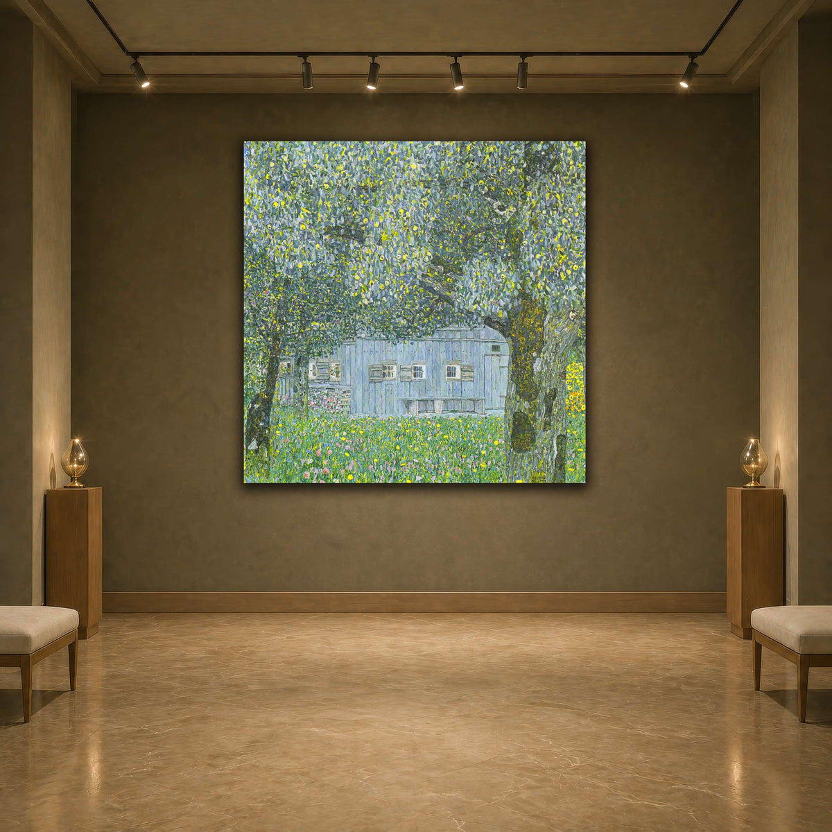 Klimt_-_Oberösterreichisches_Bauernhaus earth-agallery