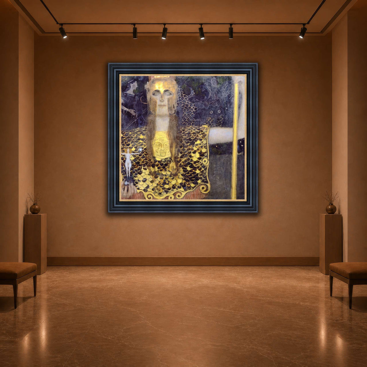 Klimt_-_Pallas_Athene warm-agallery