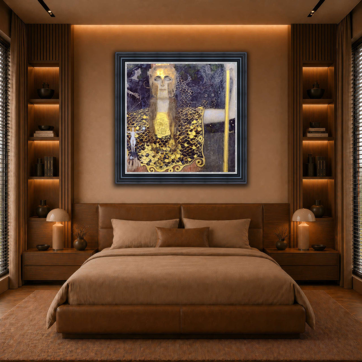 Klimt_-_Pallas_Athene warm-bedroom