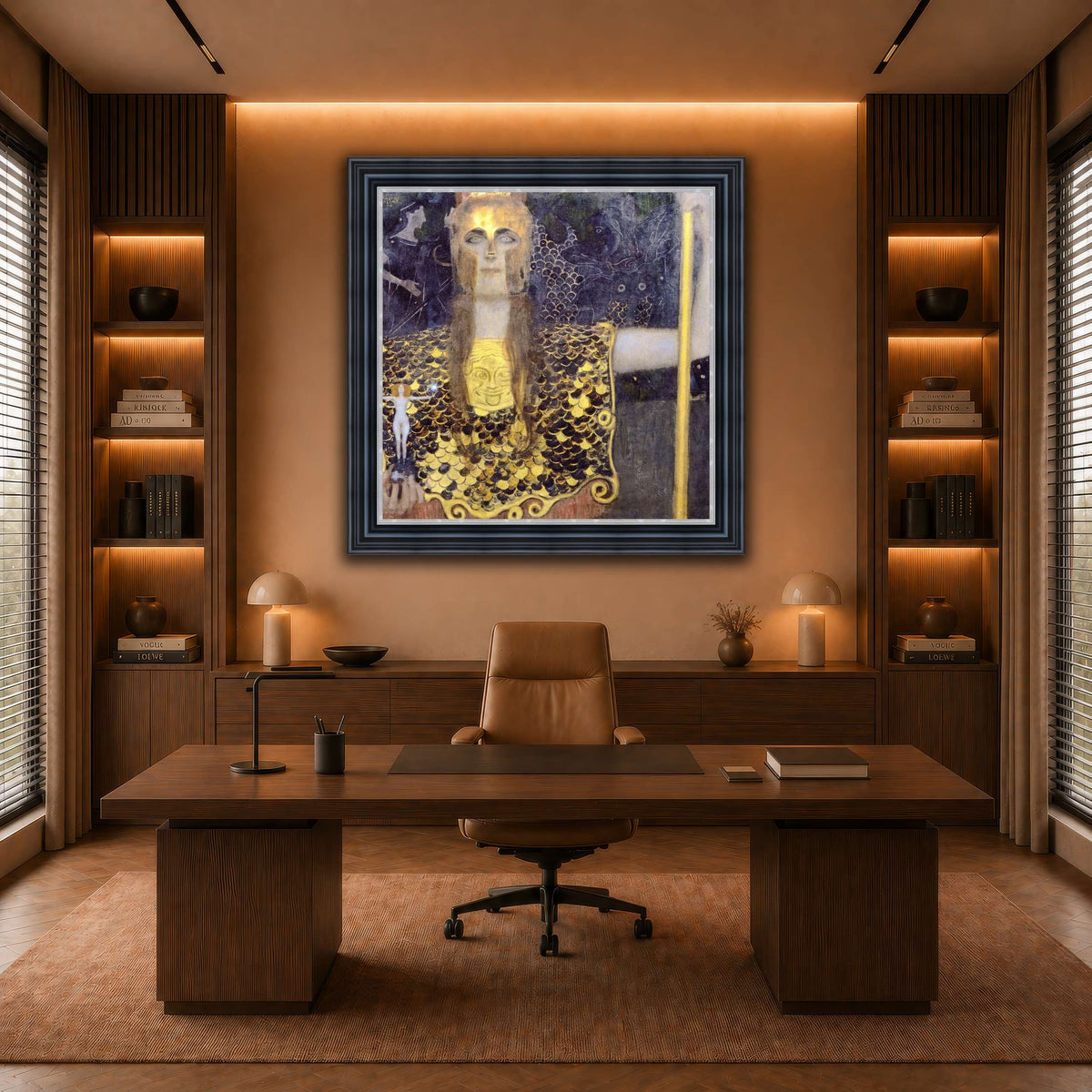 Klimt_-_Pallas_Athene warm-office