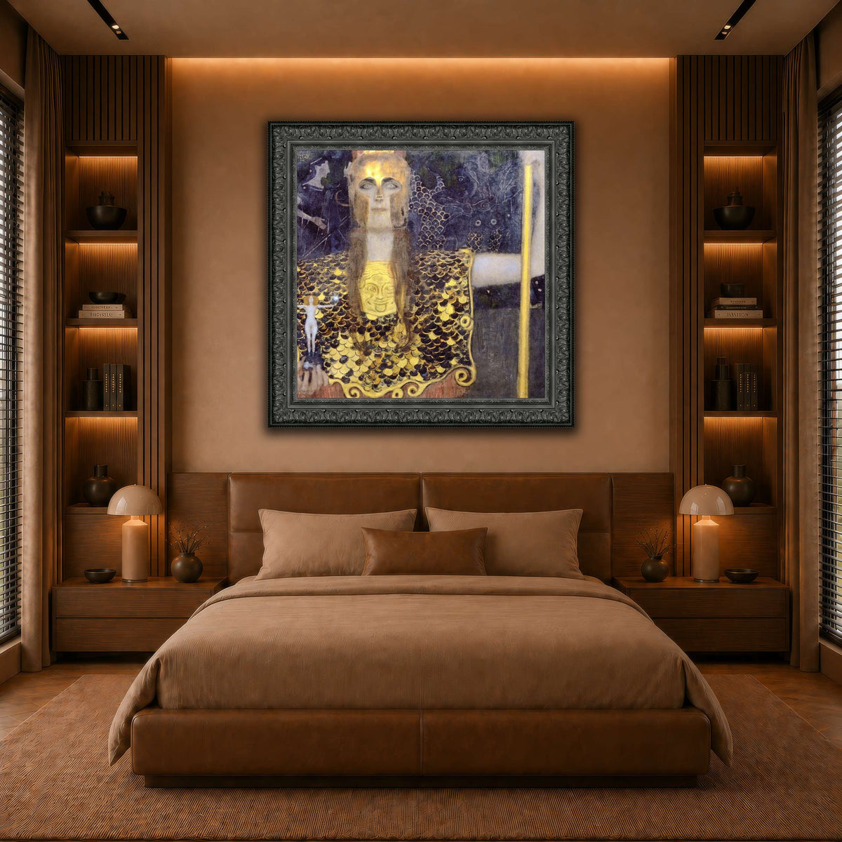 Klimt_-_Pallas_Athene warm-bedroom